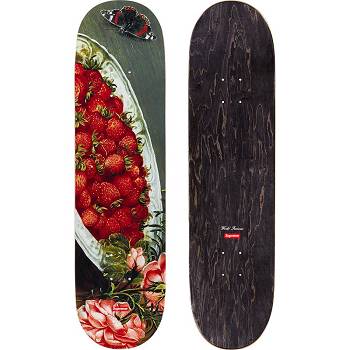 Acessorios Supreme Strawberries Skateboard Multicoloridas | PT419JJ