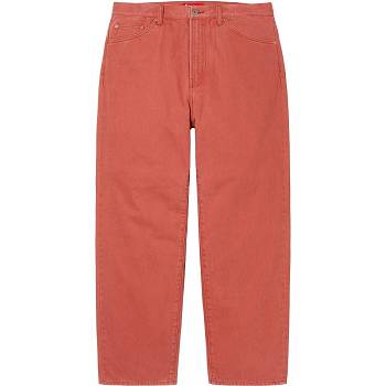 Calças Supreme Baggy Jean Laranja | PT165VD