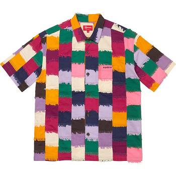 Camisas Supreme Patchwork S/S Multicoloridas | PT216CE