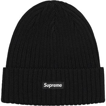 Chapeus Supreme Overdyed Beanie Pretas | PT430WY