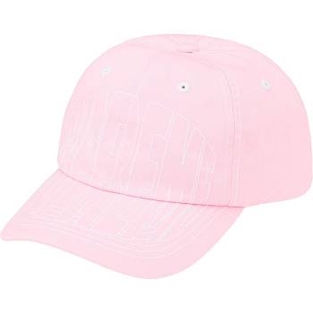 Chapeus Supreme Visor Stitch 6-Panel Rosa | PT466SO