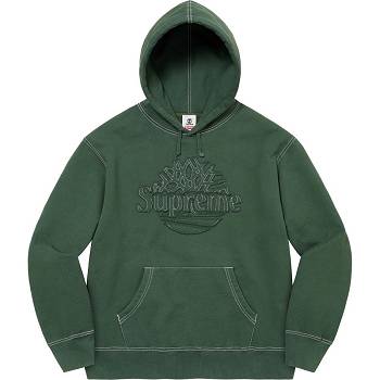 Moletons Supreme Timberland® Encapuzado Verdes | PT288HK