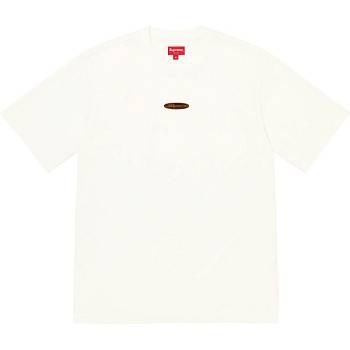 Suéteres Supreme Oval Logo S/S Top Branco | PT252YU