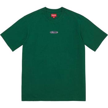 Suéteres Supreme Oval Logo S/S Top Verdes | PT255OR