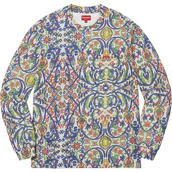 Suéteres Supreme Small Box L/S Tee Multicoloridas | PT251TV